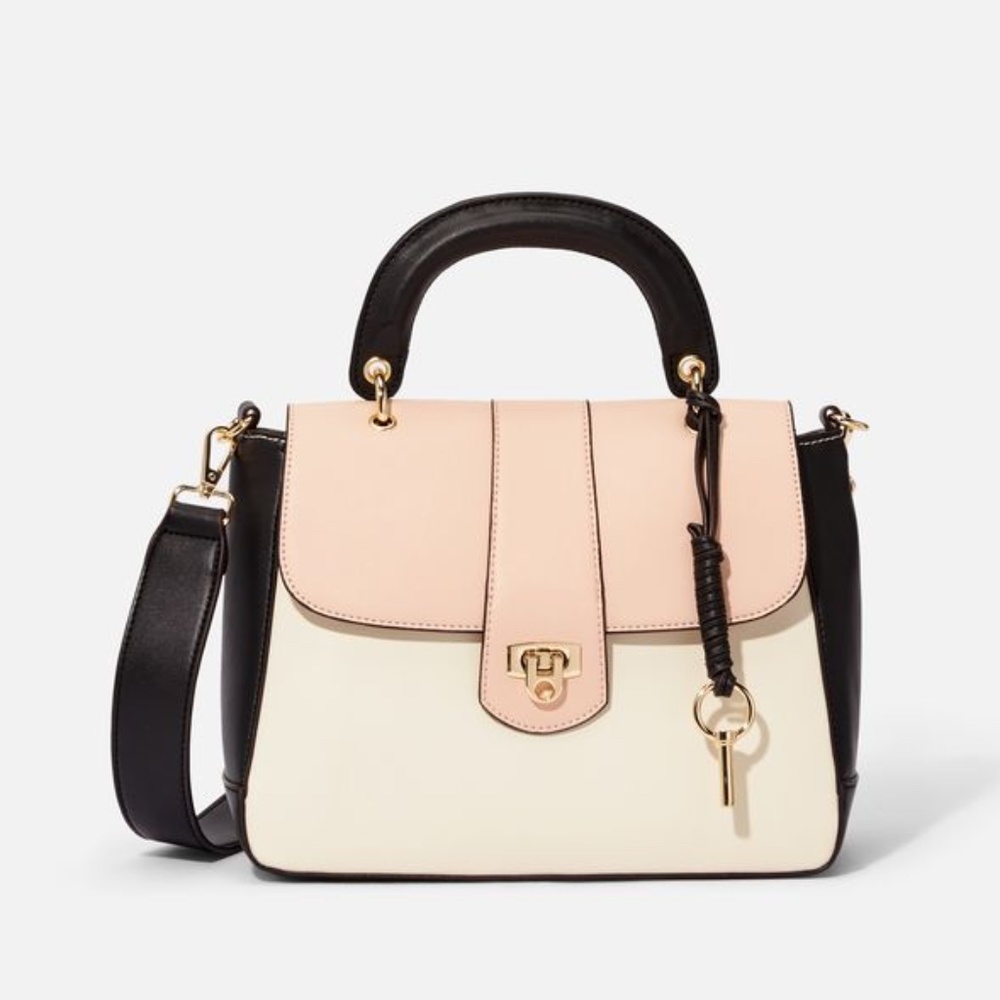 NWT JustFab She's So Chic Crossbody Bag